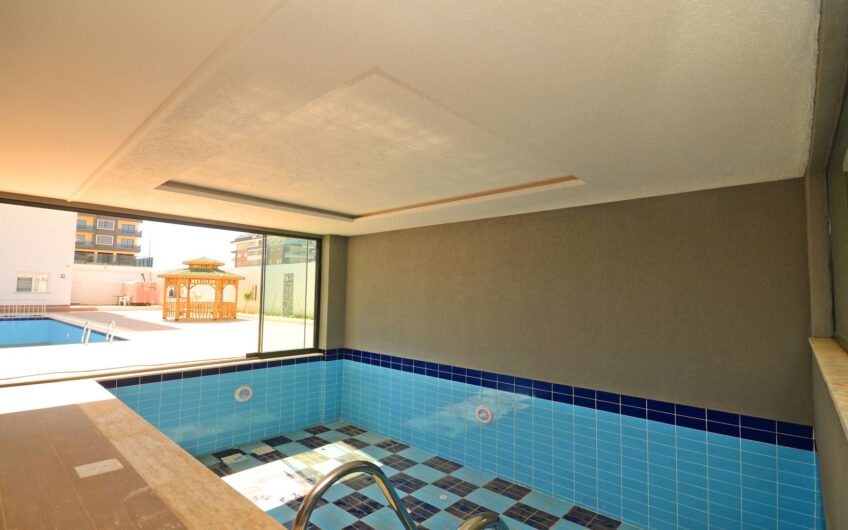 LUXURY 4 ROOM DUPLEX, 300 METERS FROM THE SEA IN KARGICAK, ALANYA