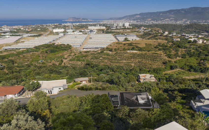DETACHED VILLA WITH PANORAMIC SEA VIEWS IN KESTEL, ALANYA