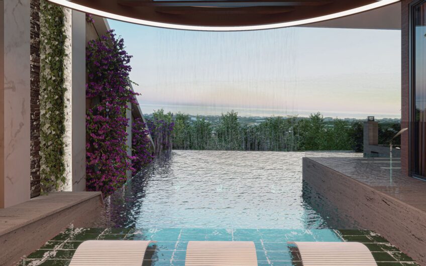 DETACHED VILLA WITH PANORAMIC SEA VIEWS IN KESTEL, ALANYA