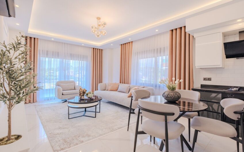 FULLY FURNISHED 3 ROOM APARTMENT FOR SALE IN KESTEL, ALANYA