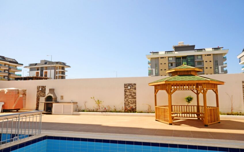 LUXURY 4 ROOM DUPLEX, 300 METERS FROM THE SEA IN KARGICAK, ALANYA