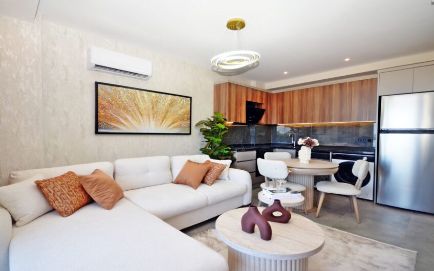 FURNISHED 1+1 APARTMENT FOR SALE IN DEMİRTAŞ, ALANYA