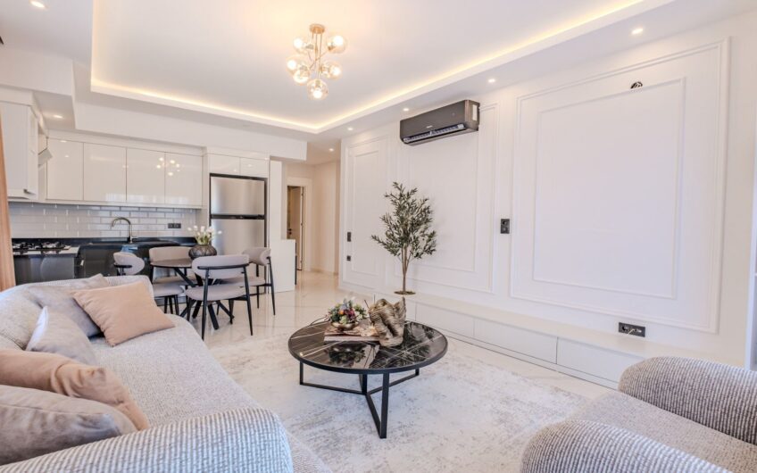 FULLY FURNISHED 3 ROOM APARTMENT FOR SALE IN KESTEL, ALANYA