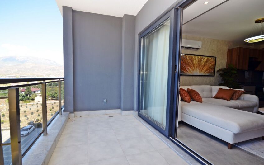 FURNISHED 1+1 APARTMENT FOR SALE IN DEMİRTAŞ, ALANYA