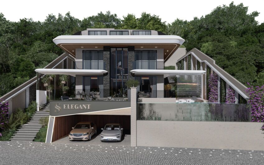 DETACHED VILLA WITH PANORAMIC SEA VIEWS IN KESTEL, ALANYA