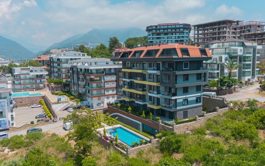 FULLY FURNISHED 3 ROOM APARTMENT FOR SALE IN KESTEL, ALANYA