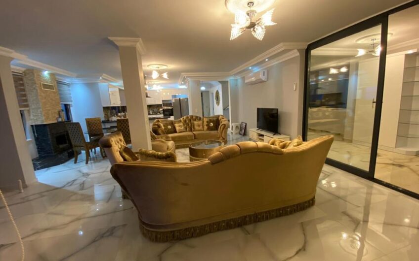 5+1 Triplex Villa for Sale in Alanya Kestel | Sea View